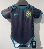 2026-27 Brazil Baby black Infant Crawl Suit