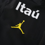 2026-27 Brazil black hatless Windbreaker （无帽）