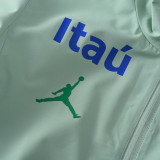 2026-27 Brazil light blue hatless Windbreaker （无帽）