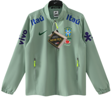 2026-27 Brazil Nike light blue hatless Windbreaker （无帽）