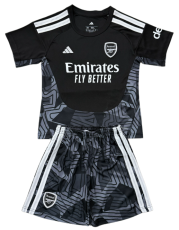 2026-27 KIDS Arsenal  goalkeeper black soccer  jersey