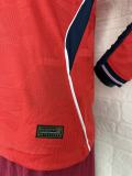 24-25 England Away Long Sleeve Player Version Soccer Jersey