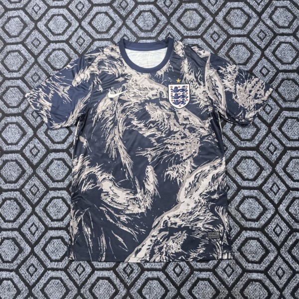 26-27 England Special Short Sleeve Fans Soccer Jersey