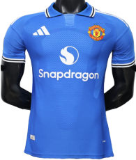2026-27  Manchester United Blue Special Edition Player Version Soccer Jersey