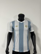 1974 Argentina Home Short Sleeve 50th Anniversary Edition Soccer Jersey