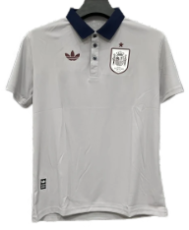 2026-27 Spain grey Casual Edition Polo Fans Soccer Jersey