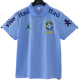 2025-26 Mens Brazil  blue  Polo soccer jersey