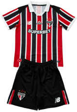 2026-27 Kids Sao Paulo away red soccer jersey