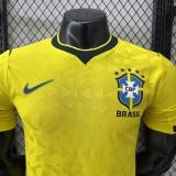 2026-27 Mens Brazil home yellow Player version soccer jersey
