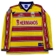 1999-00 Morelia home yellow Retro Long Sleeve Soccer Jersey