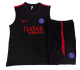 2026-27 PSG black  vest Training Short Suit D26050#