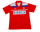 1990-93 Mens Atletico Madrid  Away retro red soccer Jersey