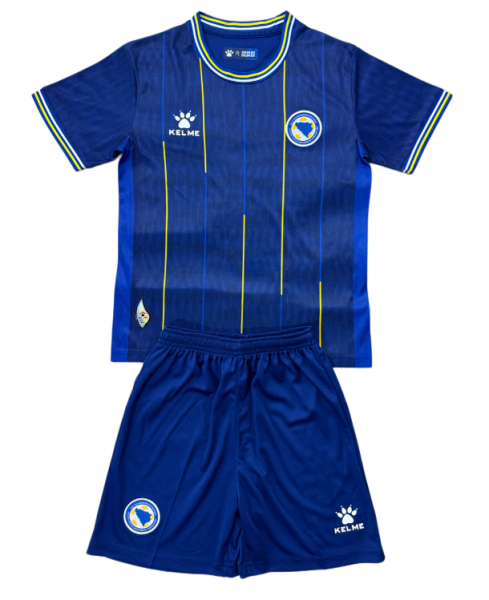 2026-27 Kids Bosnia and Herzegovina home blue Soccer Jersey