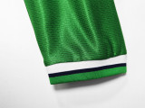 2002 Ireland  Home green Long Sleeve Retro Soccer Jersey
