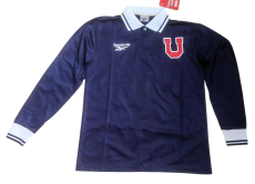 1996 Universidad De Chile Home Long Sleeve Retro Soccer Jersey