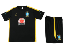 2026-27 Mens Brazil black Short training suit