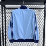 2025-26 Argentina Light Blue Casual Edition Windbreaker