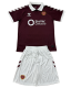 2026-27 Kids Heart Home burgundy  Soccer Jersey