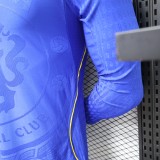 2026-27 Chelsea home Long Sleeve Player Version Soccer Jersey