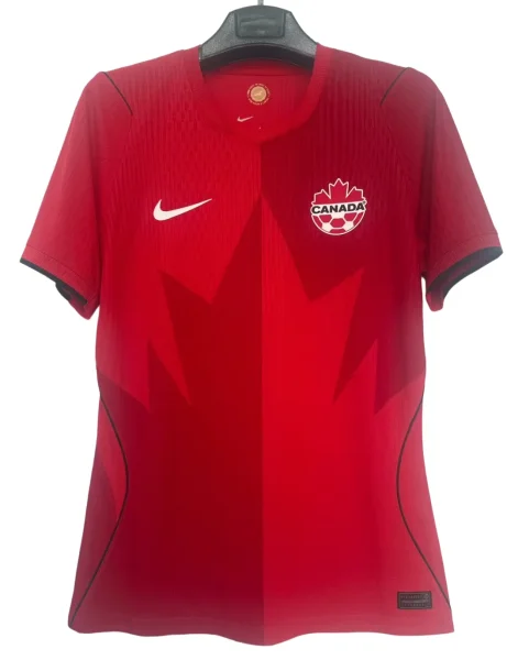 2026-27 Mens Canada  home 1:1 Red soccer Jersey