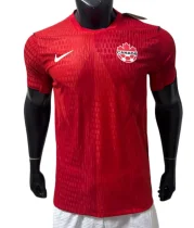 2026-27 Mens Canada  home Red  Player Version soccer Jersey