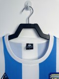 1986 Argentina home Retro  Long Sleeve Soccer Jersey