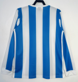 1986 Argentina home Retro  Long Sleeve Soccer Jersey