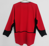 2002-04 Manchester United Home Long Sleeve Retro Soccer Jersey