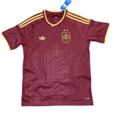 2026-27 Spain third Away burgundy soccer Jersey（Have two star ⭐⭐）