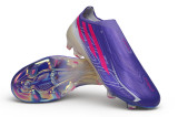 adidas F50 Hyperfast Elite Laceless FG Purple Soccer Shoes