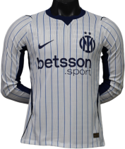 2026-27 Inter Milan away Long Sleeve Player Version Soccer Jersey