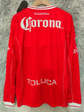 1998-99 Toluca home Long Sleeve Retro Soccer Jersey