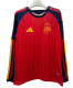 2026-27 Mens Spain home Long Sleeve soccer Jersey (Have two star ⭐⭐）