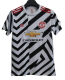 2020/21 Manchester United Third Kit Short Sleeve Jersey Set