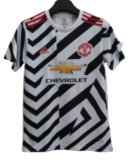 2020/21 Manchester United Third Kit Short Sleeve Jersey Set