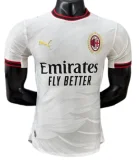 2026-27 Mens AC Milan white away Player version Soccer Jersey