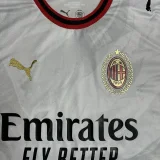 2026-27 Mens AC Milan white  Away soccer Jersey