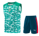 2026-27 Mens Portugal green short vest training Short suit