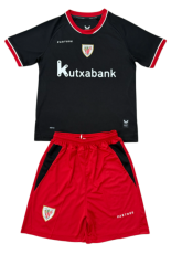 2026-27 Kids  Athletic Bilbao away black Soccer Jersey