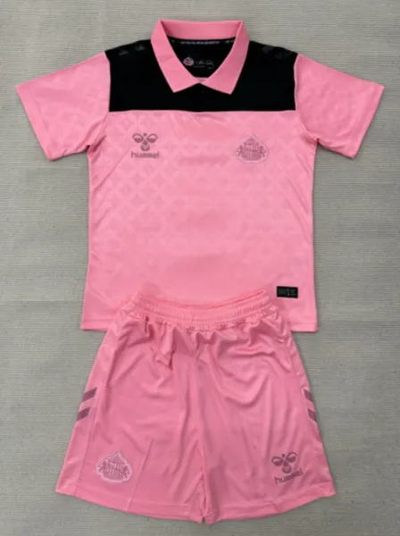 2026-27 Kids Sunderland away pink Soccer Jersey