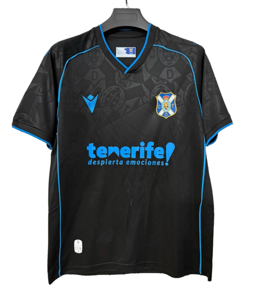 2026-27 Mens CD Tenerife away black Soccer Jersey
