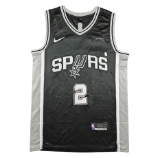 2026 Sa Spurs HAPPER #2 black Top Quality Hot Pressing NBA Jersey