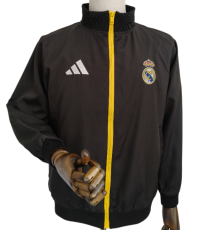 2026-27 Mens Real Madrid black Windbreaker