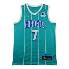 2026 Hornets KNUEPPEL #7 blue Top Quality Hot Pressing NBA Jersey