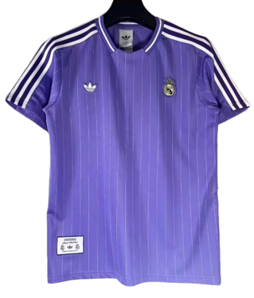 2026-27 Mens Real Madrid Purple Retro version soccer Jersey