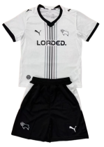 2026-27 Kids Derby County home white soccer jersey