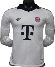 2026-27 Bayern Munich Away Long Sleeve Player Version Soccer Jersey