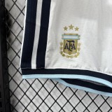 2026-27 Mens Argentina White Player version Shorts Pants