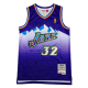 2025 JAZZ MALONE #32 Logoman Purple Top Quality Hot Pressing NBA Jersey