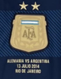 2014 Argentina Away Retro Soccer Jersey